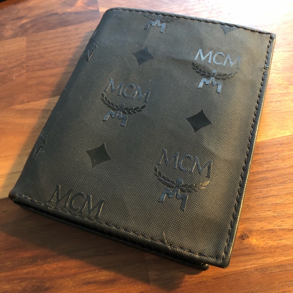 MCM Black Wallet